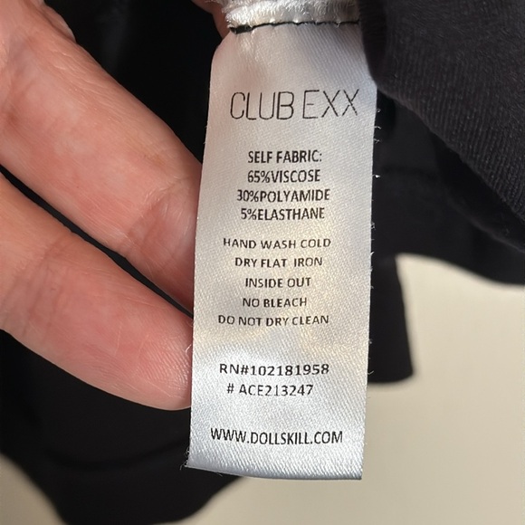 Dolls Kill Club Exx Bitches Only Pleated Mini Skirt Size XXL - Picture 5 of 7